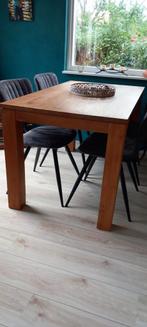 Teak Eettafel - 140x80cm, Huis en Inrichting, Tafels | Eettafels, Ophalen, Gebruikt, 100 tot 150 cm, Teakhout