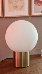 Tafellamp, bol op voet, Ophalen, Gebruikt, Glas, Hotel chic, modern, retro