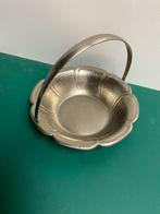 verzilverde bonbon schaaltje, Overige materialen, Schaal, Ophalen of Verzenden, Zo goed als nieuw