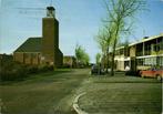 Scharendijke, Kerk en Gemeentehuis - auto - 1978 gelopen, Ophalen of Verzenden, 1960 tot 1980, Gelopen, Utrecht