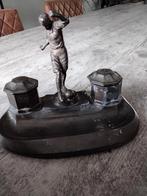 Inktstel met voetballer, Antiek en Kunst, Ophalen of Verzenden