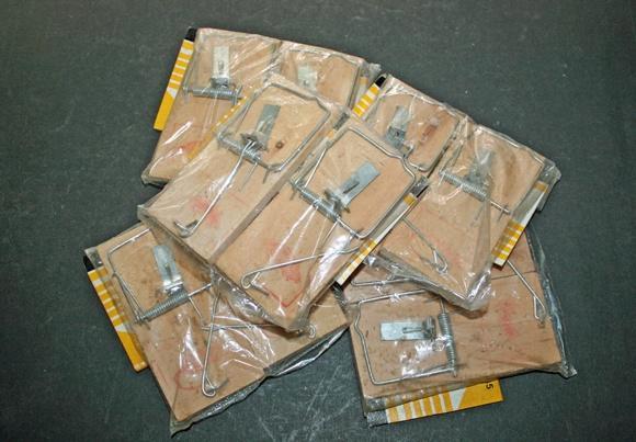 Ouderwetse muizenvallen (10x), Antiek en Kunst, Antiek | Gereedschap en Instrumenten, Ophalen of Verzenden