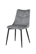 Velours/velvet/microvezelstoffen eetkamerstoelen, Aukje