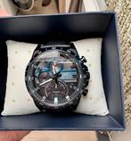 Casio Edifice EQS-940NL ongebruikt full set, Ophalen of Verzenden, Zo goed als nieuw, Zwart, Jongen