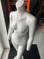 Witte Hoogglans Paspop Zonder handen - Winkeldisplay, Ophalen of Verzenden