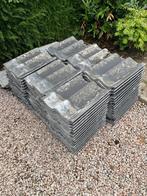Betonnen dakpannen merk Teeuwen 85 stuks, Ophalen, Gebruikt, Steen of Klei, 5 tot 10 m²