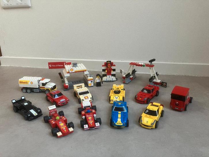 Lego Ferrari  V-Power Shell spaaractie, Kinderen en Baby's, Speelgoed | Duplo en Lego, Zo goed als nieuw, Lego, Complete set, Ophalen of Verzenden