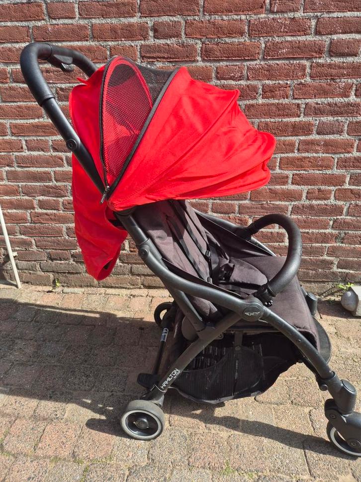Hamilton R1 Sport Buggy - Compact en Handig!, Kinderen en Baby's, Buggy's, Gebruikt, Overige merken, Zonnekap, Ophalen