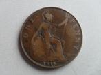 ONE PENNY MUNT KING GEORGE V., Postzegels en Munten, Ophalen of Verzenden, Overige landen, Losse munt