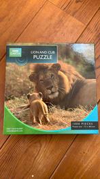 Puzzel 1000 stukjes leeuwen, Hobby en Vrije tijd, Denksport en Puzzels, Ophalen of Verzenden, 500 t/m 1500 stukjes, Zo goed als nieuw