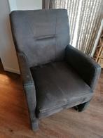 4x Eetkamerstoel op wieltjes, Donkerbruin., Ophalen, Overige materialen, Bruin, Zo goed als nieuw