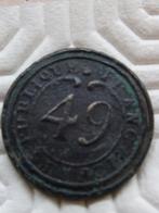 Regimentsknoop Infanterie 49 nummer knoop leger Napoleon, Ophalen of Verzenden, Landmacht, Overige gebieden, Overige typen