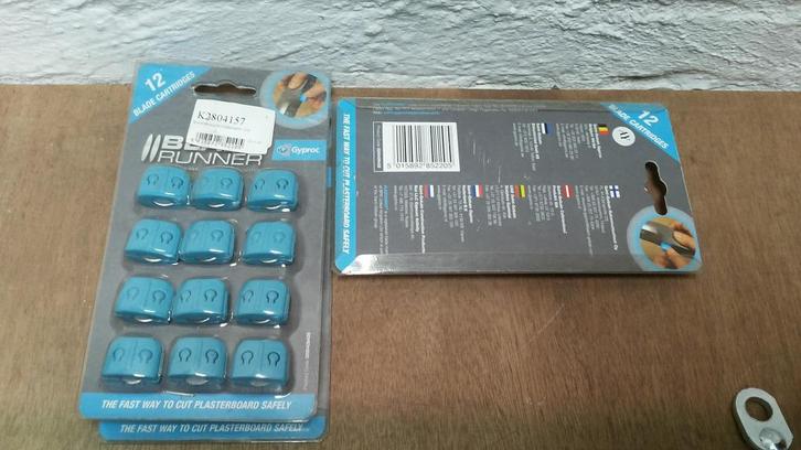 Gyproc bladerunner vervangingsmesjes 12st, Doe-het-zelf en Verbouw, Gereedschap | Handgereedschap, Nieuw, Verzenden