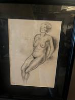 Willy Boers (1905-1978) 1933 potlood parijse periode, Ophalen of Verzenden
