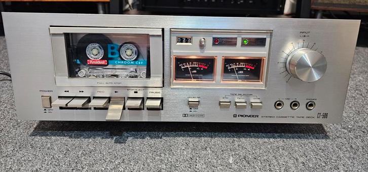 Pioneer CT-506 Cassettedeck - Vintage Topstuk!, Audio, Tv en Foto, Cassettedecks, Ophalen of Verzenden