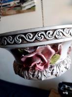 Hangpot met bloemen, Ophalen of Verzenden, Overige kleuren, Minder dan 50 cm