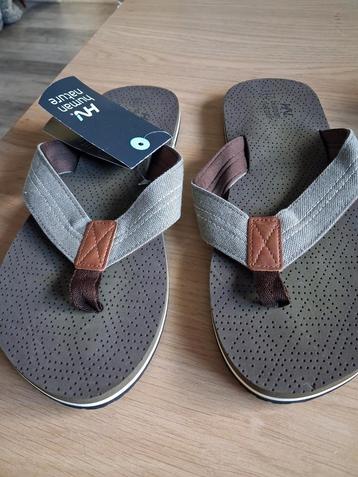 Nieuwe Human Nature Herenslippers Maat 44 beschikbaar voor biedingen