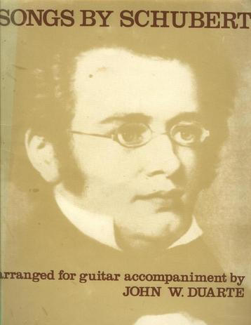 John W.Duarte - SONGS BY SCHUBERT beschikbaar voor biedingen