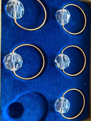 Swarovski servetringen beschikbaar voor biedingen