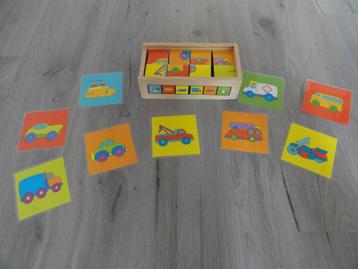Houten blokken / puzzelblokken speelgoed speelgoedblokken beschikbaar voor biedingen