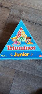 Triominos Junior, Hobby en Vrije tijd, Gezelschapsspellen | Kaartspellen, Ophalen of Verzenden, Gebruikt