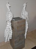 Pauw ornament ass. 3 kleuren L. 90 decoratie, Verzenden, Nieuw, Dier