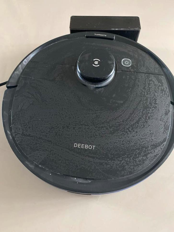 Deebot Robotstofzuiger - met dweilfunctie -Gebruikt, Witgoed en Apparatuur, Stofzuigers, Gebruikt, Robotstofzuiger, Minder dan 1200 watt
