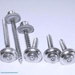 25 -100 st RVS, Sprengler houtschroeven 120 mm golfplaten, Verzenden, Nieuw, Minder dan 180 cm