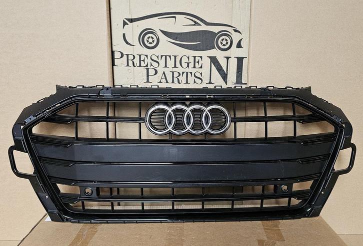Grill Audi A4 B9 8W Facelift Origineel Grille bj.2019-2025, Auto-onderdelen, Carrosserie en Plaatwerk, Bumper, Voor, Gebruikt
