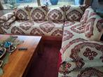 Marokkaanse bank met kussens, Gebruikt, Marokkaans, Hoekbank, Tweepersoons