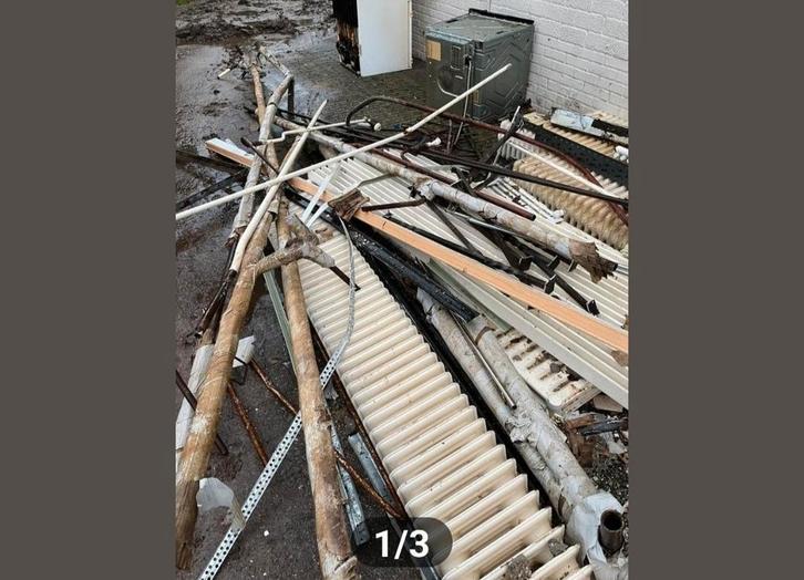 Oud ijzer koning Eindhoven, Doe-het-zelf en Verbouw, Metalen, Gebruikt, Ophalen