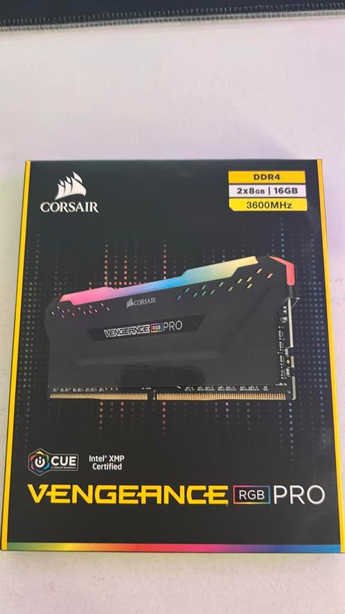 Corsair ram 2x8 gb 3600mhz ddr4, Computers en Software, RAM geheugen, Gebruikt, Desktop, 16 GB, DDR4, Ophalen of Verzenden