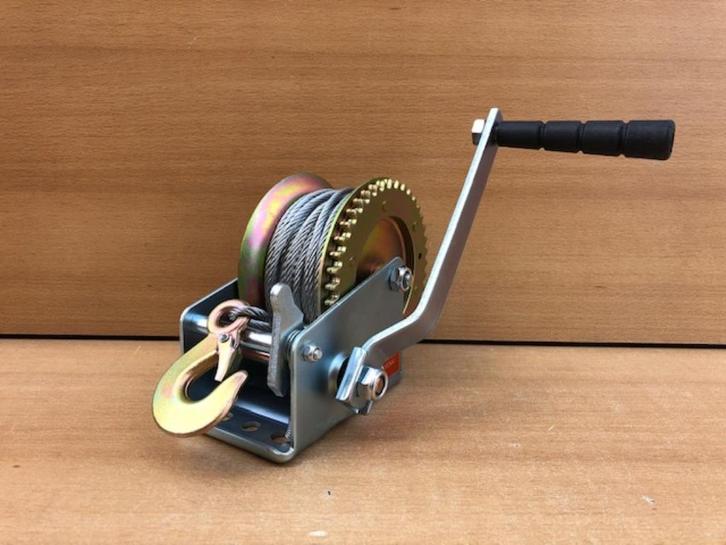 Handlier met staalkabel 1200 LBS ( lier 545 kg)., Auto diversen, Auto-accessoires, Nieuw, Ophalen of Verzenden