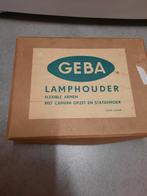 Vintage retro GEBA lamphouder camera belichter, Ophalen of Verzenden, 1960 tot 1980