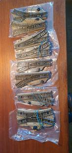 Marklin e-wissels en 1 e-kruiswissel, Hobby en Vrije tijd, Modeltreinen | H0, Ophalen, Wisselstroom, Gebruikt, Rails