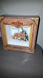 Luville Horse and Foal Scenery voor kerstdorp, Ophalen of Verzenden