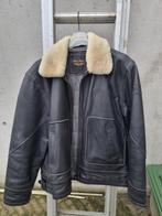 Nieuw: Pall Mall Leren Pilotenjas, Kleding | Heren, Ophalen, Pall Mall, Grijs, Maat 56/58 (XL)