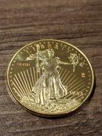 Gouden American gold eagle munt, Ophalen of Verzenden, Noord-Amerika, Losse munt, Goud