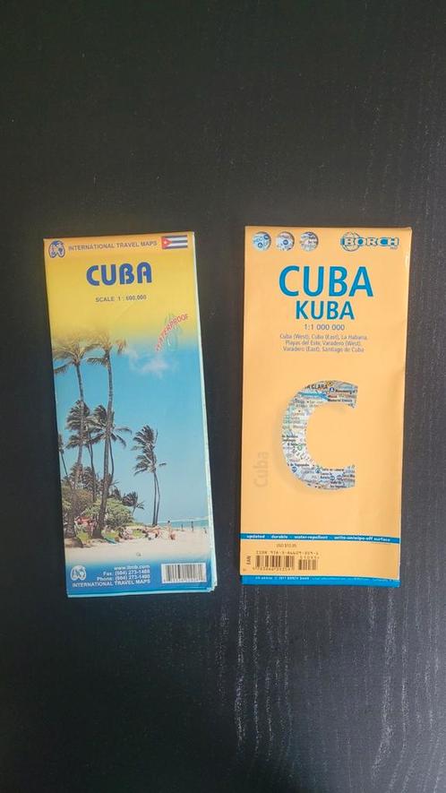 Landkaarten van Cuba, Boeken, Atlassen en Landkaarten, Zo goed als nieuw, Landkaart, Overige gebieden, 2000 tot heden, Ophalen of Verzenden