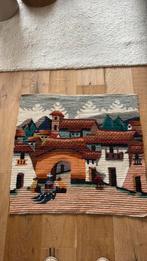 Vintage wandkleed wool super warme tinten, Ophalen of Verzenden