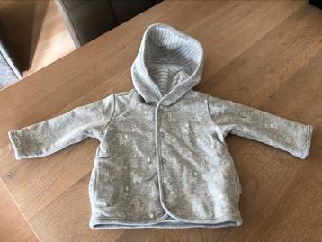 Feetje newborn omkeerbaar jas met girafjes. beschikbaar voor biedingen