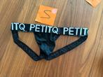 Petit Q jock, maat L, valt klein (dus M), Ophalen of Verzenden, Zwart, Slip