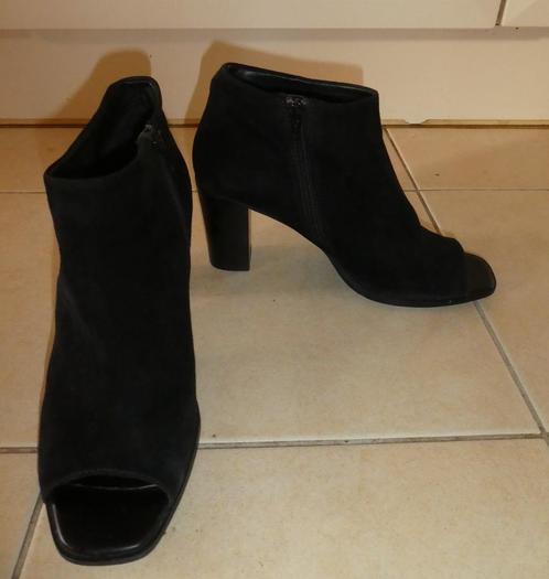 Sacha laarzen PEEPTOE enkel zwart echt suède maat 42, Kleding | Dames, Schoenen, Zo goed als nieuw, Lage of Enkellaarzen, Zwart