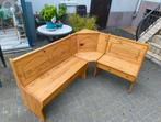 Massief hout Oostenrijkse Duitse Eethoek zithoek Hoekbank, Ophalen, Gebruikt, Hout, Oostenrijkse Duitse Stijl Eethoek zithoek