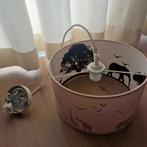 Olucia Roze Kinderkamer Plafondlamp Safari, Ophalen of Verzenden, Zo goed als nieuw, Stof, Minder dan 50 cm