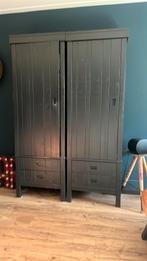 Zwarte kast 2x, Huis en Inrichting, Ophalen, Gebruikt