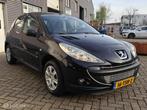 Peugeot 206+ 5-deurs 1.4 CruiseCont Airco ABS El.ramen CDVab, 4 cilinders, Zwart, Origineel Nederlands, Bedrijf