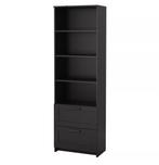 Twee Zwarte BRIMMNES IKEA kasten - Goede staat, Huis en Inrichting, Kasten | Boekenkasten, Ophalen, Kunststof, 50 tot 100 cm, Zo goed als nieuw