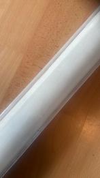 Rolgordijn wit max 210 cm breed makkelijk in te korten, Huis en Inrichting, Ophalen, 200 cm of meer, Wit, Nieuw