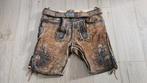 Lederhose Country Maddox echt leer - Maat 52- In nieuwstaat!, Maat 52/54 (L), Ophalen of Verzenden, Country maddox, Kleding